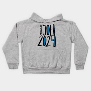 I'm Voting Joe! 2024 Biden for President Kids Hoodie